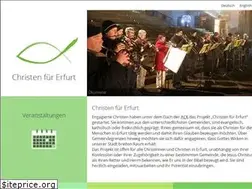 Sites similar to christen-fuer-erfurt.de