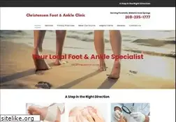 Sites similar to christensenfootandankle.com