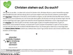 Sites similar to christenstehenauf.de