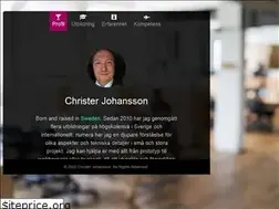 Sites similar to christerjohansson.net