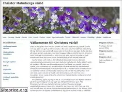 Sites similar to christermalmberg.se