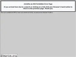 Sites similar to christfer.es