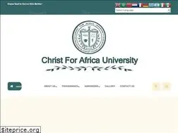 Sites similar to christforafrica.org