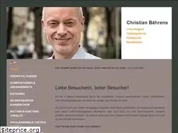 Sites similar to christian-baehrens.de
