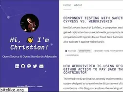 Sites similar to christian-bromann.com