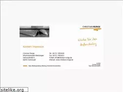 Sites similar to christian-runge.de