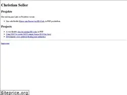 Sites similar to christian-seiler.de