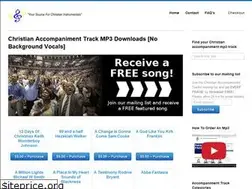 Sites similar to christianaccompanimenttracks.net