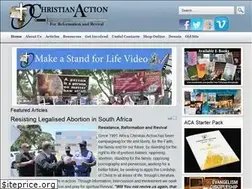 Sites similar to christianaction.org.za