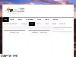 Sites similar to christianactionleague.org