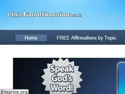 Sites similar to christianaffirmations.com