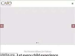 Sites similar to christianalliancefororphans.org