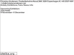 Sites similar to christianandersen.net