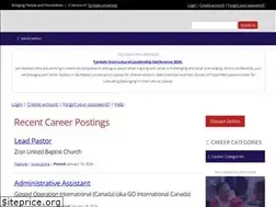 Sites similar to christiancareerscanada.com