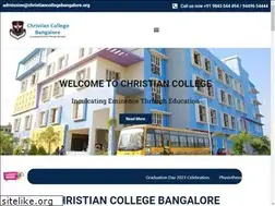 Sites similar to christiancollegebangalore.org