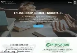 Sites similar to christiancounseling.com