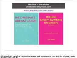 Sites similar to christiandreamsymbols.com