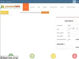 Sites similar to christianfaithmatrimony.com