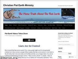Sites similar to christianflatearthministry.org