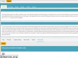 Sites similar to christianforums.com