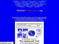 Sites similar to christiangospeltracts.org