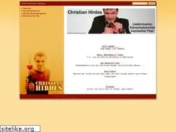 Sites similar to christianhirdes.de