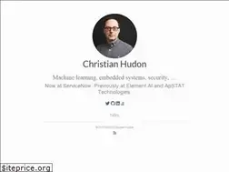 Sites similar to christianhudon.name