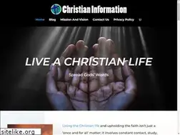 Sites similar to christianinformation.org