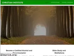 Sites similar to christianinstitute.org