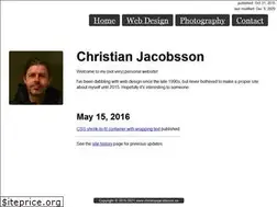 Sites similar to christianjacobsson.se