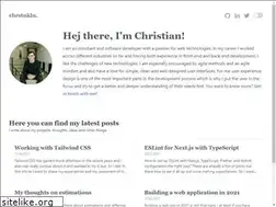 Sites similar to christianklein.dev