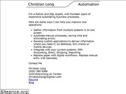 Sites similar to christianlong.com