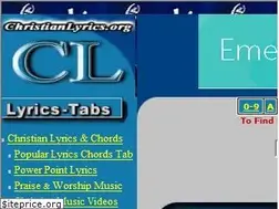 Sites similar to christianlyrics.org