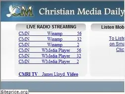 Sites similar to christianmediadaily.com