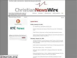 Sites similar to christiannewswire.com