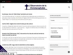 Sites similar to christianophobie.fr