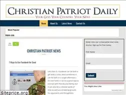 Sites similar to christianpatriotdaily.com