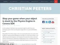 Sites similar to christianpeeters.com