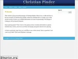 Sites similar to christianpinder.com