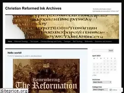 Sites similar to christianreformedink.wordpress.com