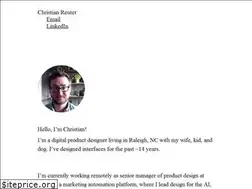 Sites similar to christianreuter.io