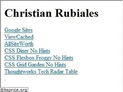 Sites similar to christianrubiales.com