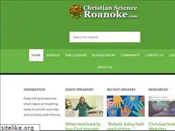 Sites similar to christianscienceroanoke.com