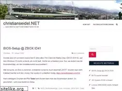 Sites similar to christianseidel.net