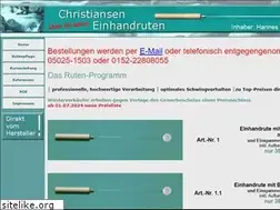 Sites similar to christiansen-einhandruten.de