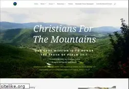 Sites similar to christiansforthemountains.org