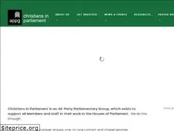 Sites similar to christiansinparliament.org.uk