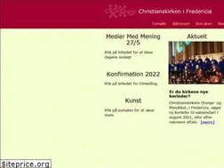 Sites similar to christianskirken-fredericia.dk
