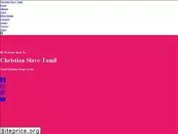 Sites similar to christianslavetamil.in