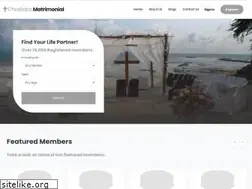 Sites similar to christiansmatrimonial.com